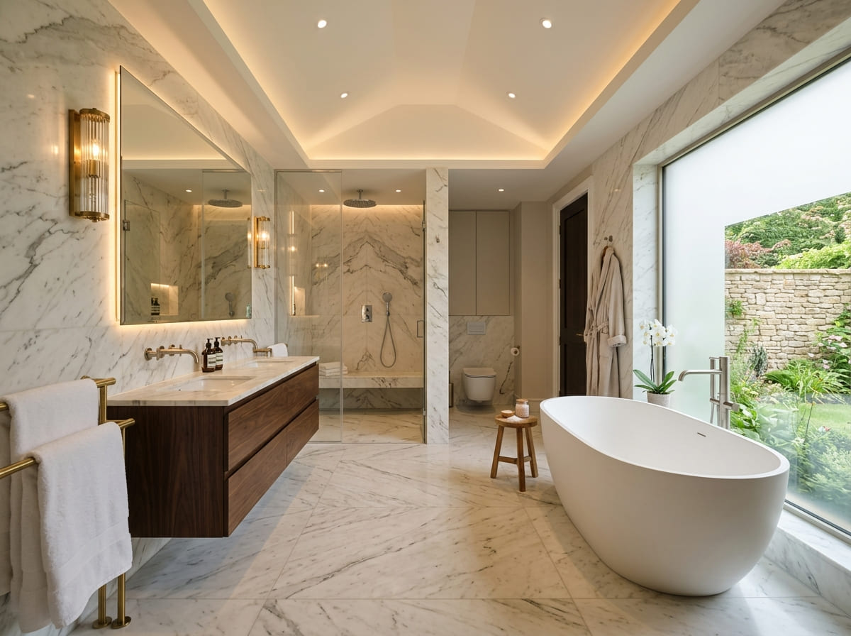 Custom Bathroom Renovation in Leroy
