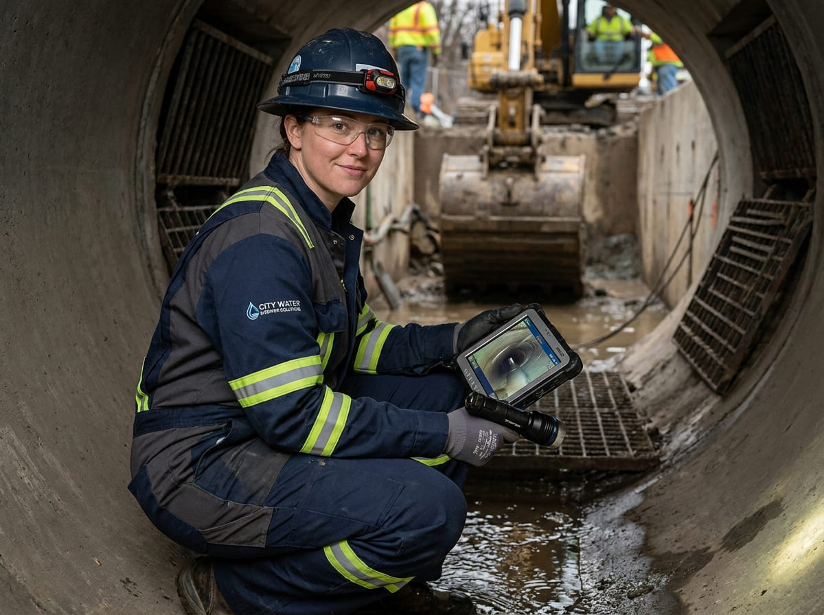 Sewer Line Inspection & Replacement in Leroy